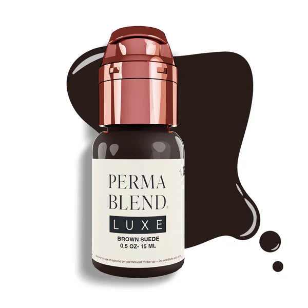 perma blend luxe pmu ink - brown suede 15 ml