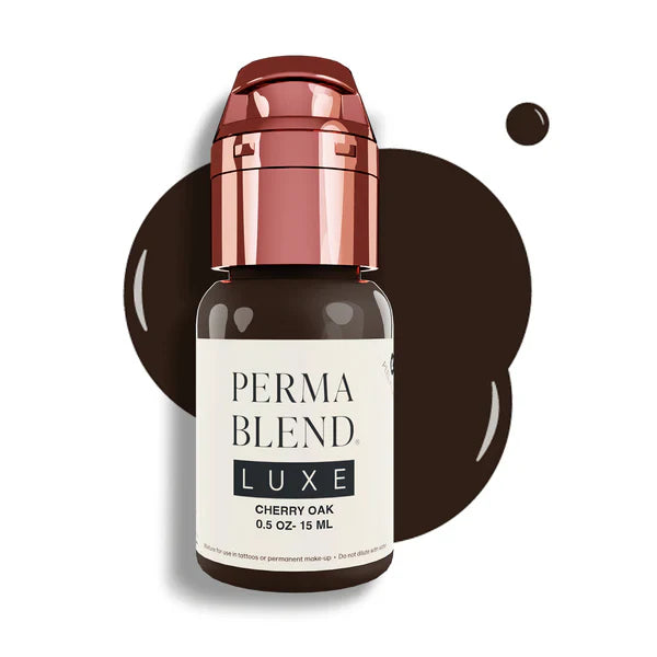 perma blend luxe pmu ink - cherry oak 15 ml