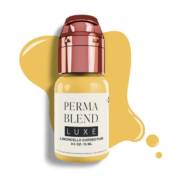 perma blend luxe pmu ink - limoncello corrector 15 ml